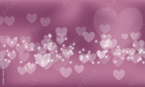 Bokeh Heart background