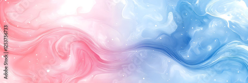 Wallpaper Mural Abstract Pink and Blue Swirling Marble Texture Background Design Torontodigital.ca