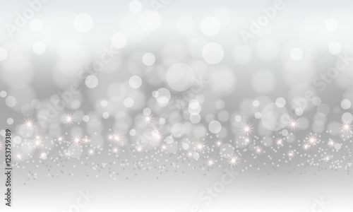Bokeh silver background 