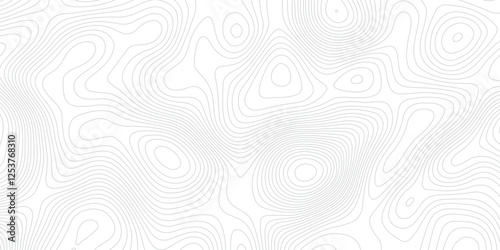 Topographic map patterns, topography line map. Vintage outdoors style. Abstract topographic contours map background. Abstract Topographic design. Vector illustration