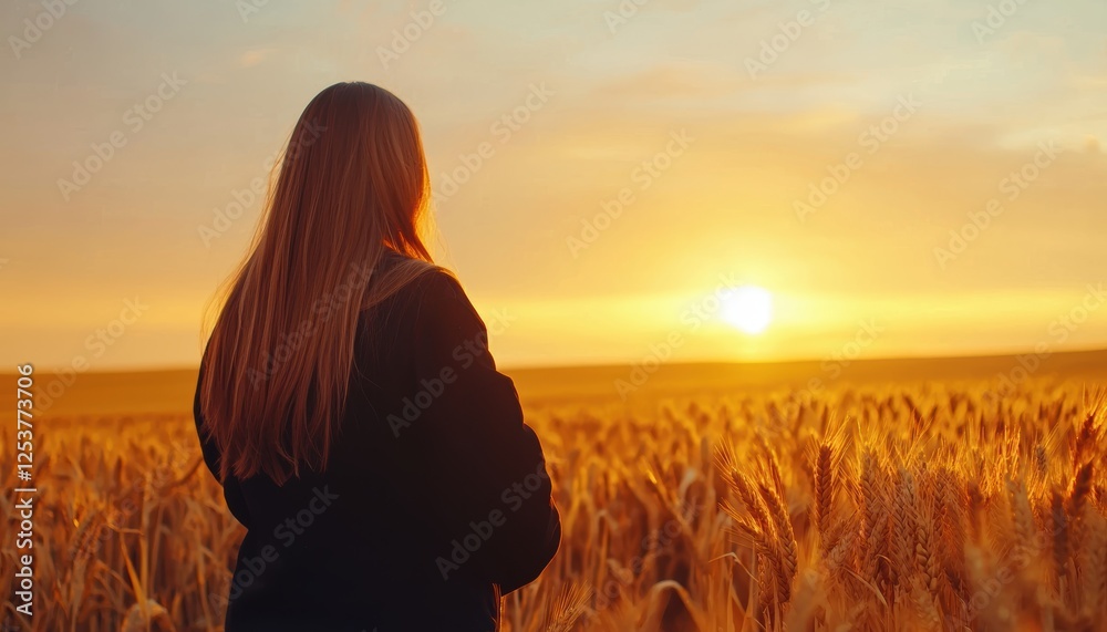 Radiant pregnant woman embracing her belly in a golden field under a warm sunset poetic visual celebrating maternity nature and life s miracles Radiant pregnant woman embracing her belly in a golden field under a warm sunset poetic visual celebrating maternity nature and life s miracles