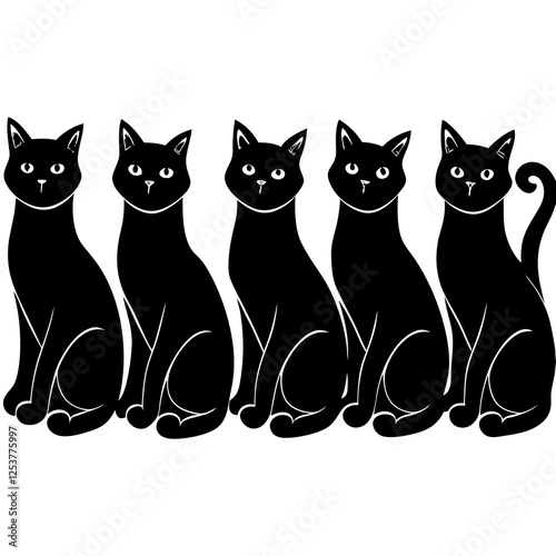 set of cats