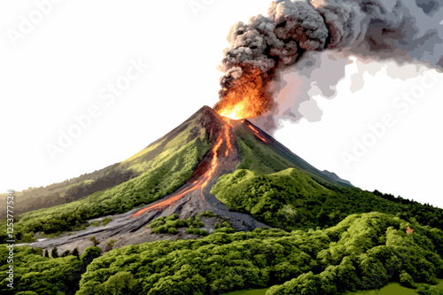 volcano eruption volcano
