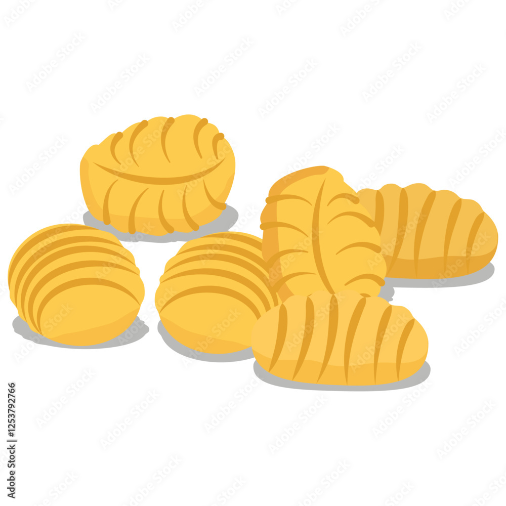 Italian Gnocchi pasta, Traditional pasta. Italian Gnocchi pasta, Traditional pasta.