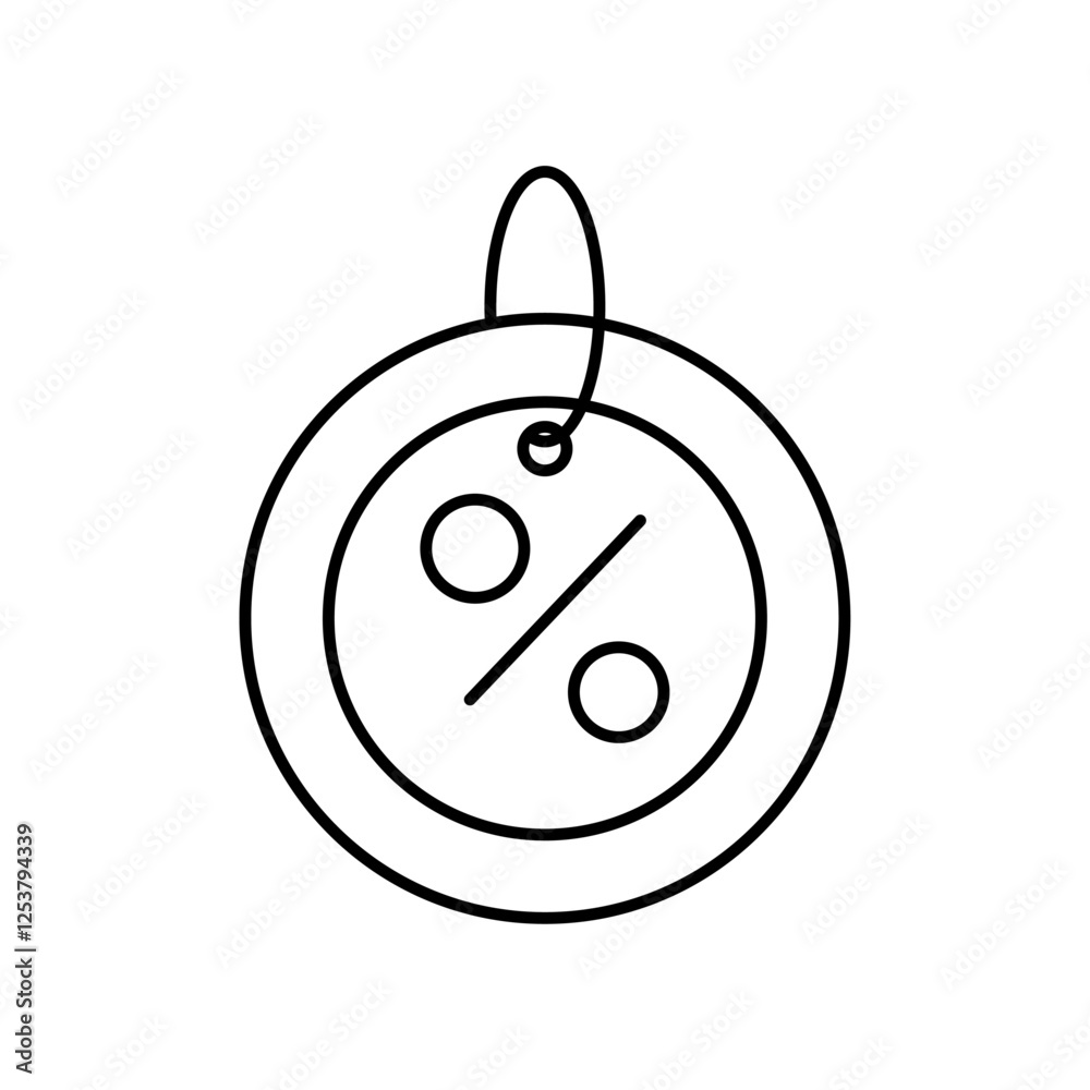 Discount on Sale icon Vector logo set flat Discount on Sale icon Vector logo set flat