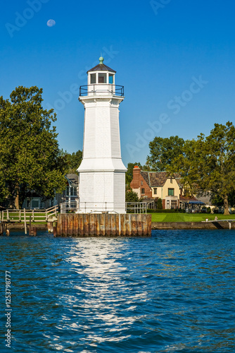 Grosse Ile North Channel Range Lighthouse
Detroit River
Grosse Ile, Michigan