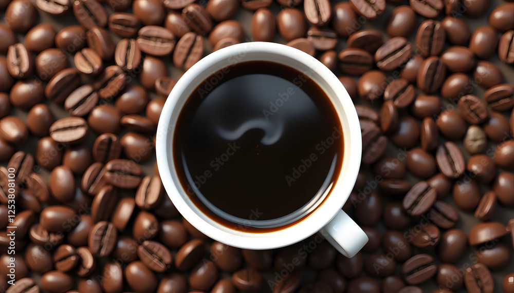cup of coffee beans