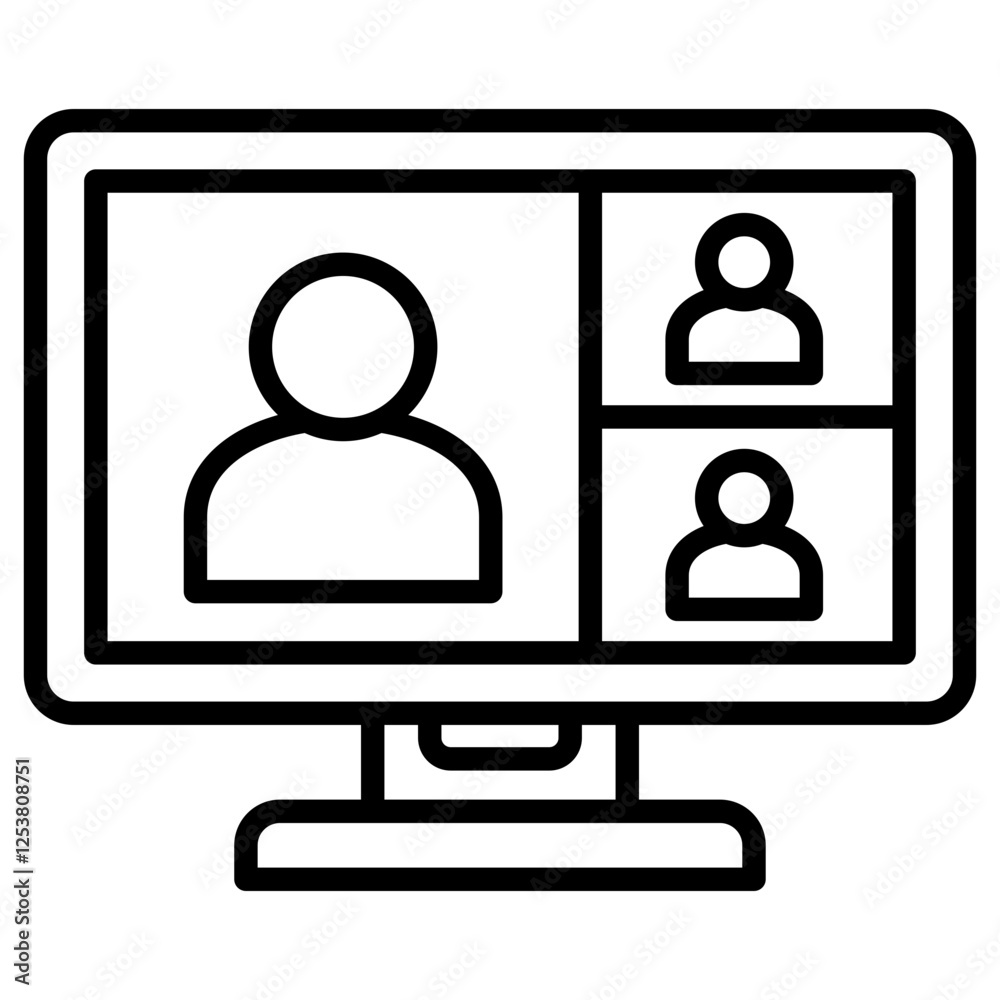 Virtual Class Icon Virtual Class Icon