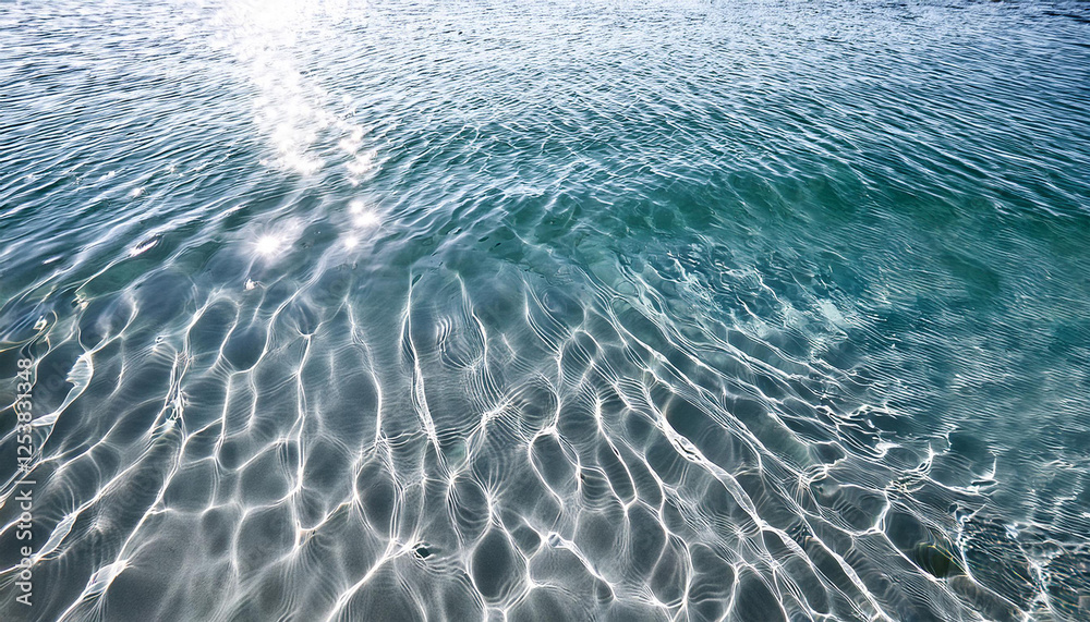 Fototapeta premium clean trensparent white water surface texture