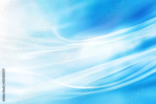 An ethereal soft blue abstract background featuring flowing elements creates a dreamy and tranquil visual experience, perfect for artistic projects and designs.