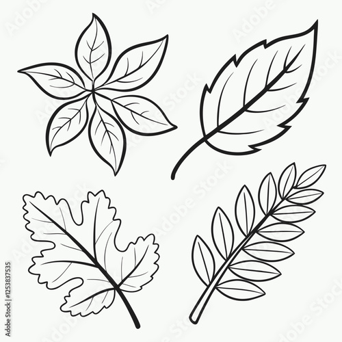 set of leaves