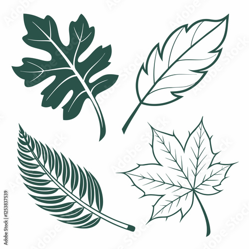 set of leaves