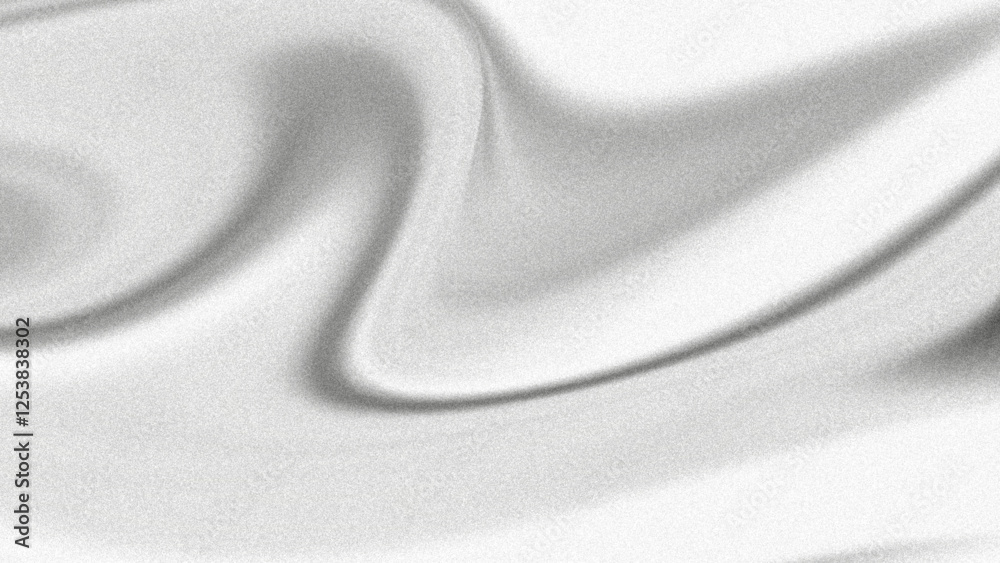 Abstract minimalist white background with gray pattern with grainy texture