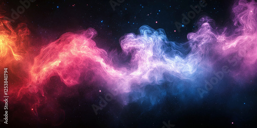 Pink & Blue Galaxy Space - Cosmics pace
