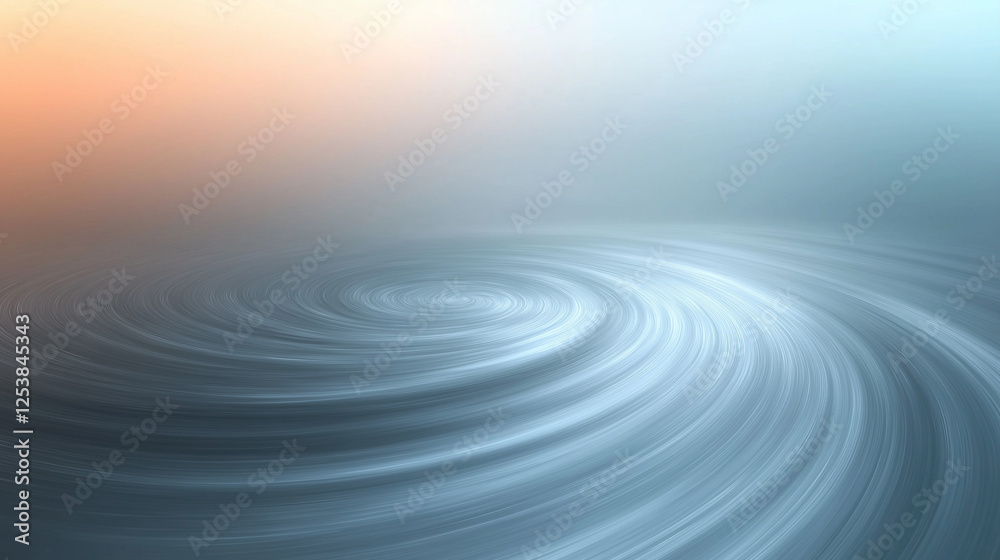 Abstract vortex with smooth gradient background, 3D design Abstract vortex with smooth gradient background, 3D design