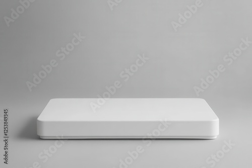 Wallpaper Mural White Product Display Stand with Minimalist Design for Professional Advertising and Commercial Showcases Torontodigital.ca