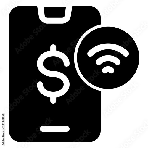 Contactless payment icon