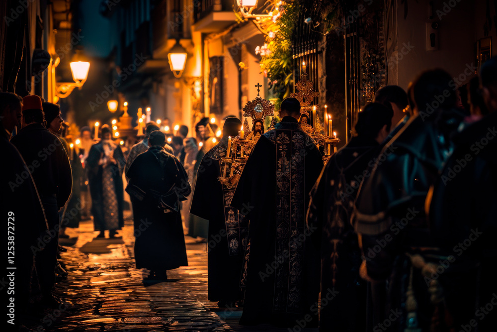 Fototapeta premium images of holy week in seville