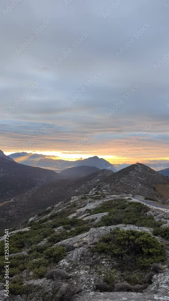 Immerse yourself in the breathtaking beauty of nature with this stunning visual experience! Get ready to witness the most awe-inspiring and picturesque views. This is Mosor mountain.