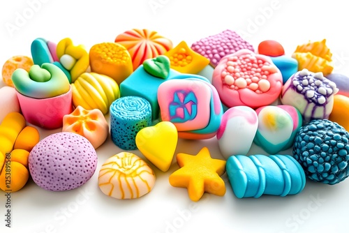 Premium Polymer Clay Set in Vibrant Colors photo