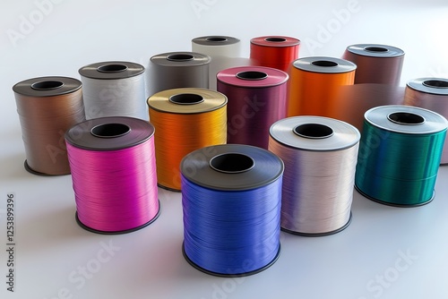 Colorful Sewing Thread Set photo