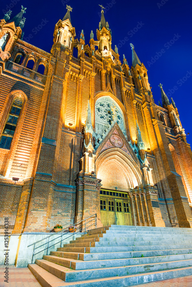Roman Catholic Cathedral of the Immaculate Conception of the Blessed Virgin Mary. Moscow