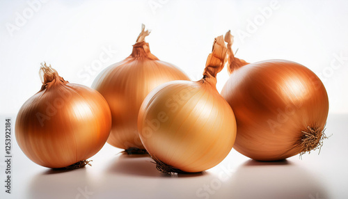 Wallpaper Mural sparkling bulbs of onion on a white heritage Torontodigital.ca