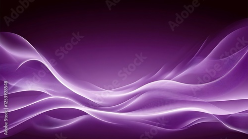 Wallpaper Mural Purple wave abstract background design (2) Torontodigital.ca
