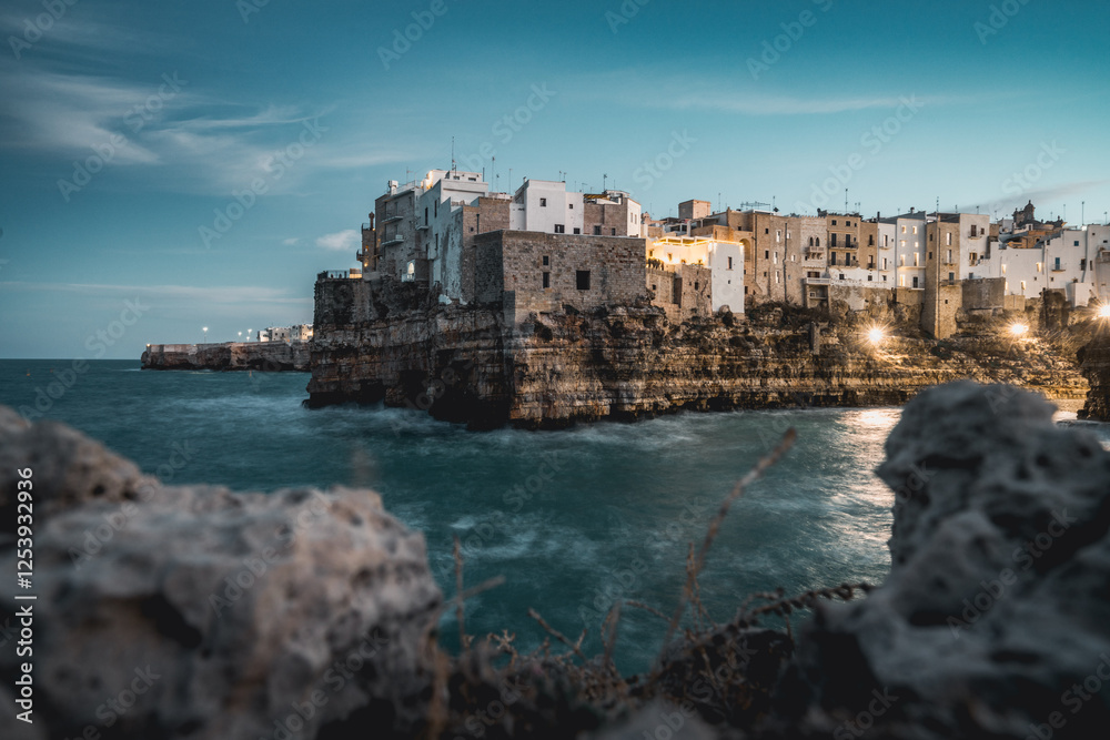 Polignano a Mare, Puglia, Italy. Polignano a Mare, Puglia, Italy.