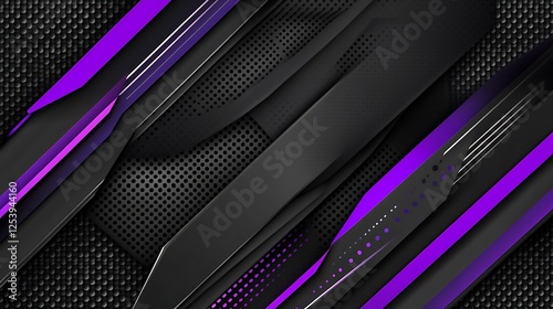 Abstract purple tech background