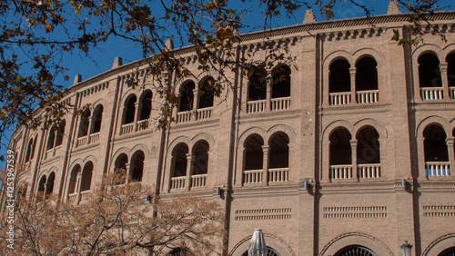 Façade of the Granada bullring