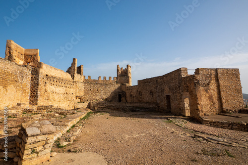 Castell d'Alcalà de Xivert, Provinz Castellón, Autonome Gemeinschaft Valencia, Spanien photo