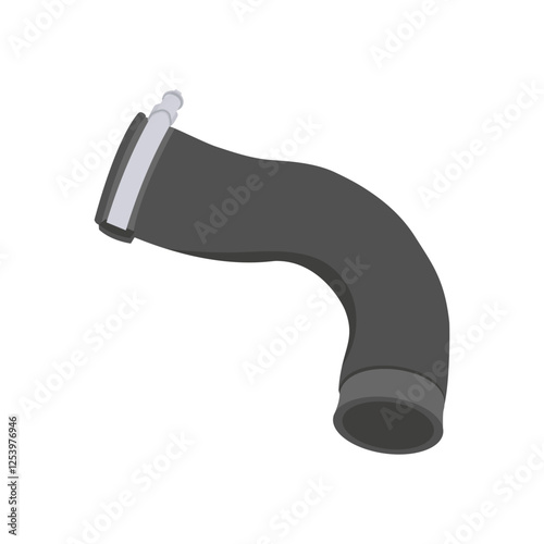 Car Hoses,  Automotive Flat Illustration Isolated