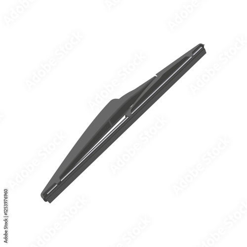 Car Wipers,  Automotive Flat Illustration Isolated
