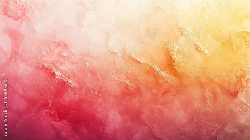 Obraz premium Abstract landscape with gradient of warm colors and texture