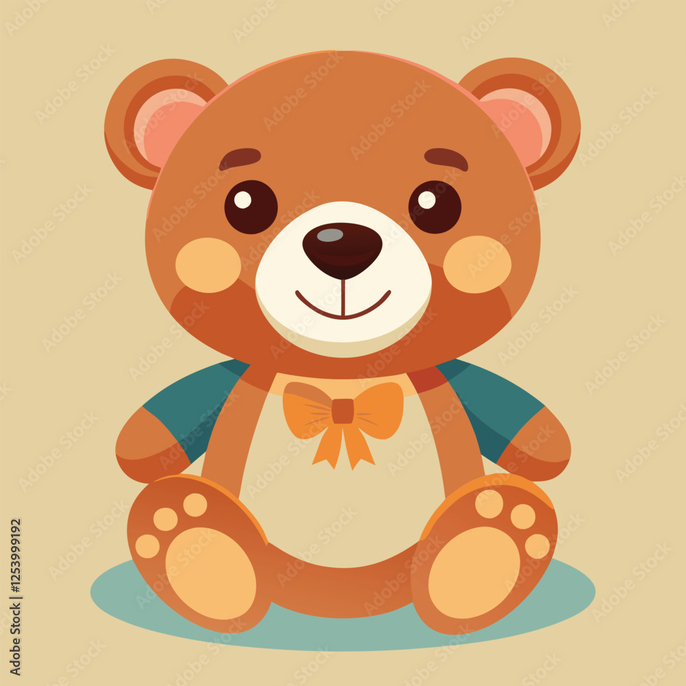 Fototapeta premium Teddy Bear Children's Toy