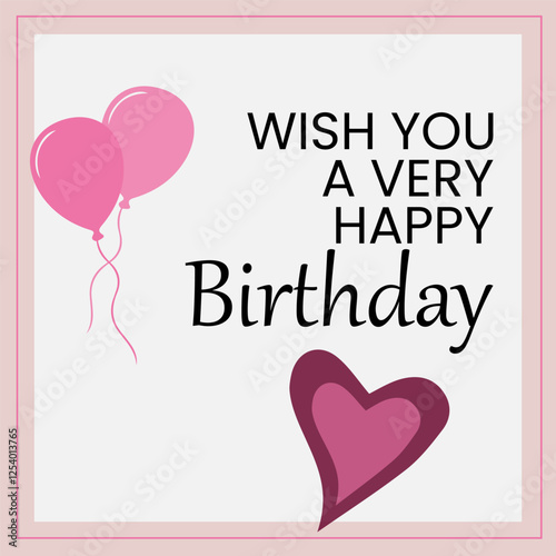Happy Birthday Design Template