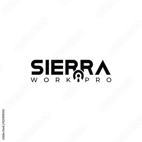 SIERRA WORK PRO Consultant Logo Design