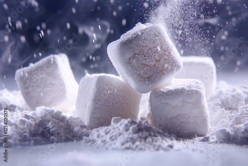 Marshmallow Magic: Lightly Dusted with Powdered Sugar