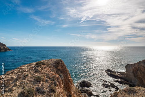 Cala de las Sirenas im Naturpark del Cabo de Gata-Níjar, Provinz Almería, Autonome Gemeinschaft Andalusien, Spanien