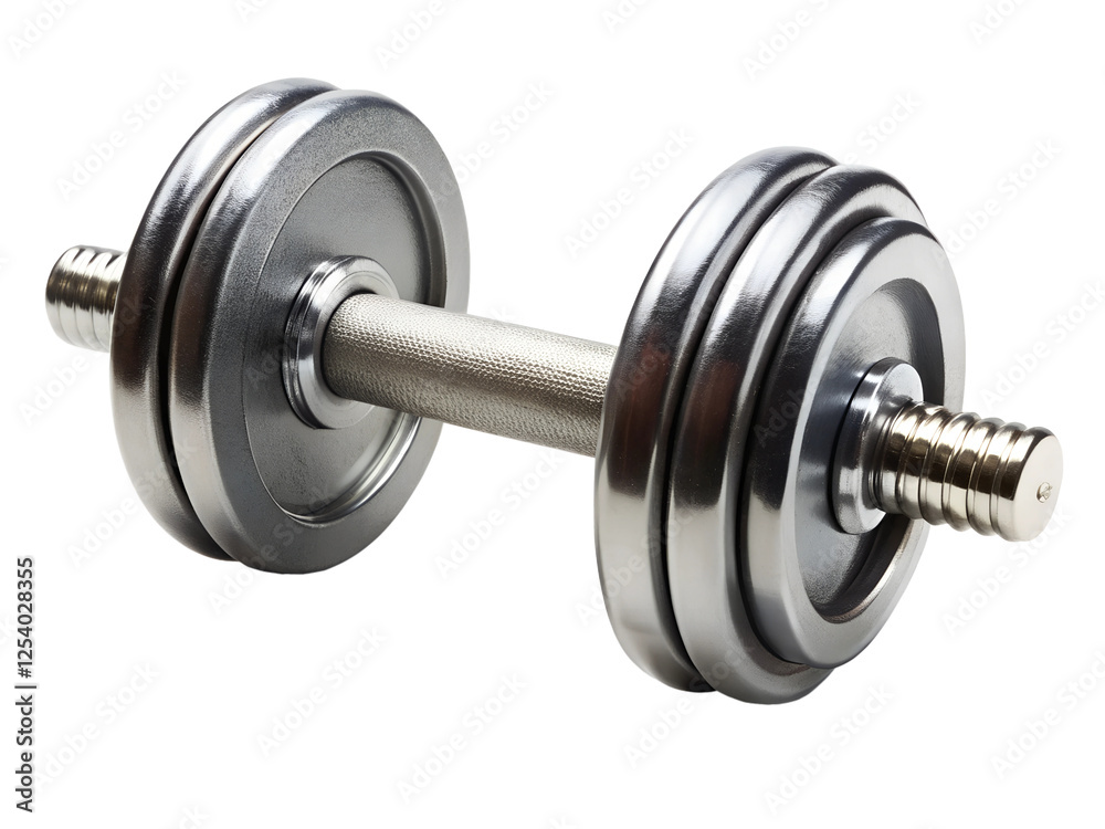 dumbbell isolated on white background