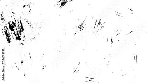 A textured background featuring random black scratches and marks on a white surface, creating a distressed and grunge effect.