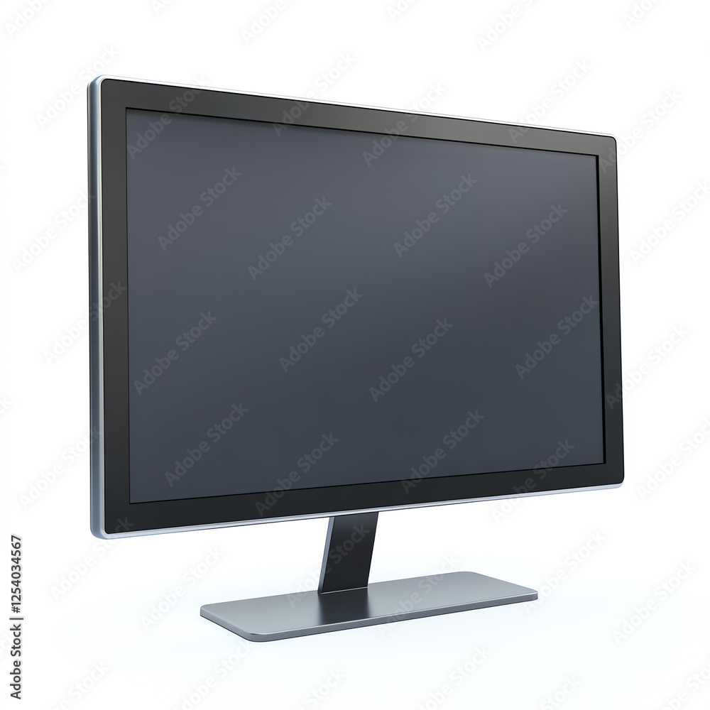A sleek, modern computer monitor with a black frame. This image showcases the minimalistic design ideal for presentations, technology blogs, or office environment imagery. A sleek, modern computer monitor with a black frame. This image showcases the minimalistic design ideal for presentations, technology blogs, or office environment imagery.