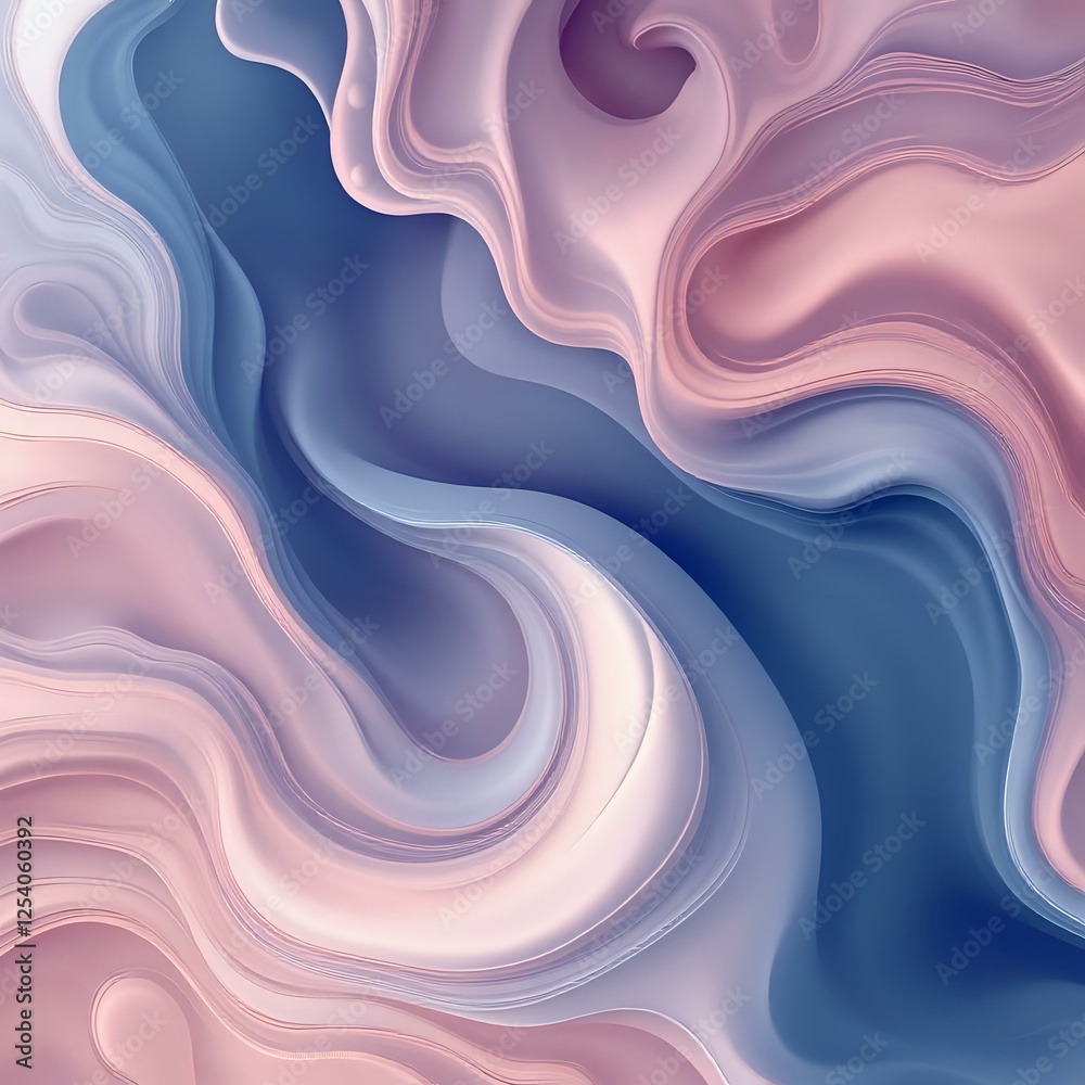 Vibrant Abstract Liquid Flow - Dynamic Brushstrokes in Pastel Tones Vibrant Abstract Liquid Flow - Dynamic Brushstrokes in Pastel Tones