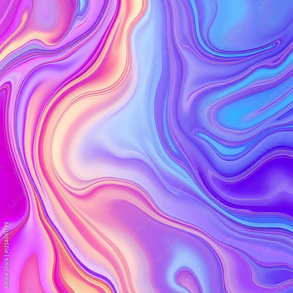 Vibrant Abstract Liquid Flow Design Vibrant Abstract Liquid Flow Design