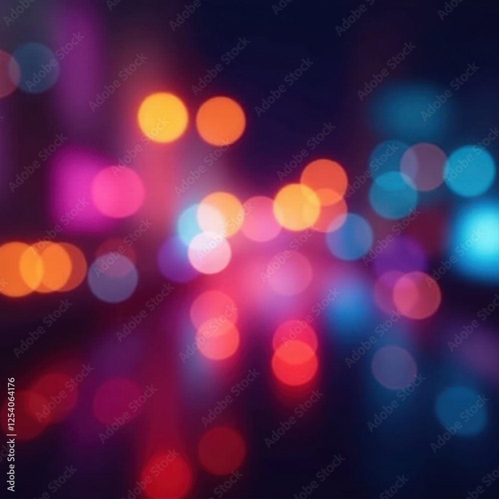 Abstract vibrant bokeh lights, blurred colorful circles, bright, festive, out of focus Abstract vibrant bokeh lights, blurred colorful circles, bright, festive, out of focus