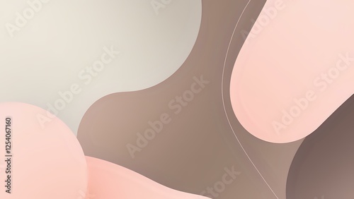 Wallpaper Mural Serene Hand Close-Up in Warm Pink and Peach Tones Torontodigital.ca