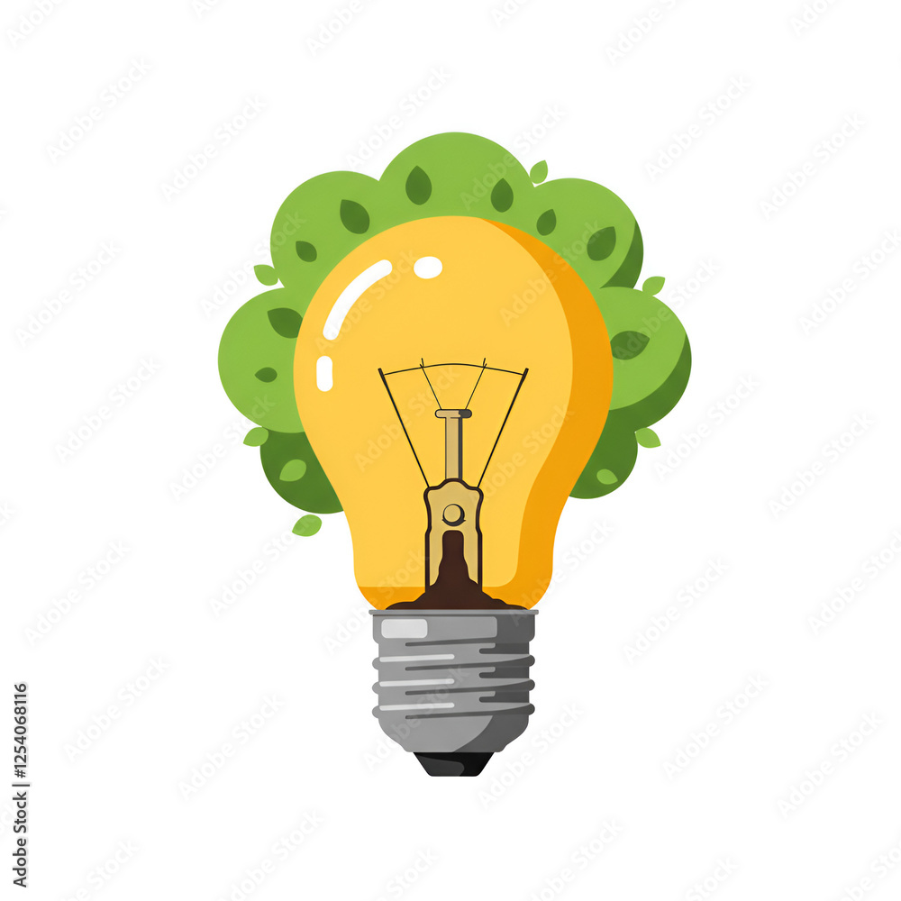Tree Growing Out of a Light Bulb Tree Growing Out of a Light Bulb