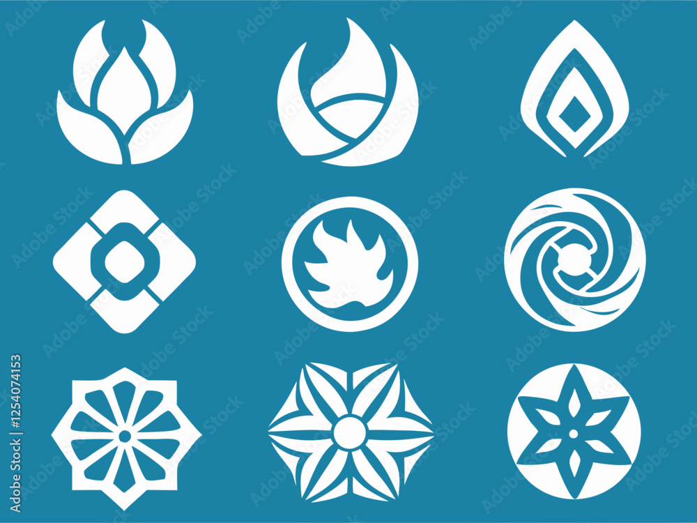 Minimalist Logo Symbol Set Unique Simple Logo Designs Minimalist Logo Symbol Set Unique Simple Logo Designs