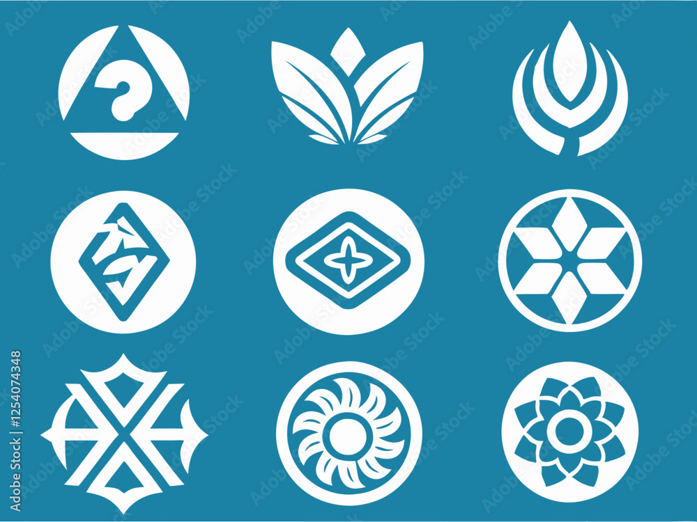 Minimalist Logo Symbol Set Unique Simple Logo Designs Minimalist Logo Symbol Set Unique Simple Logo Designs